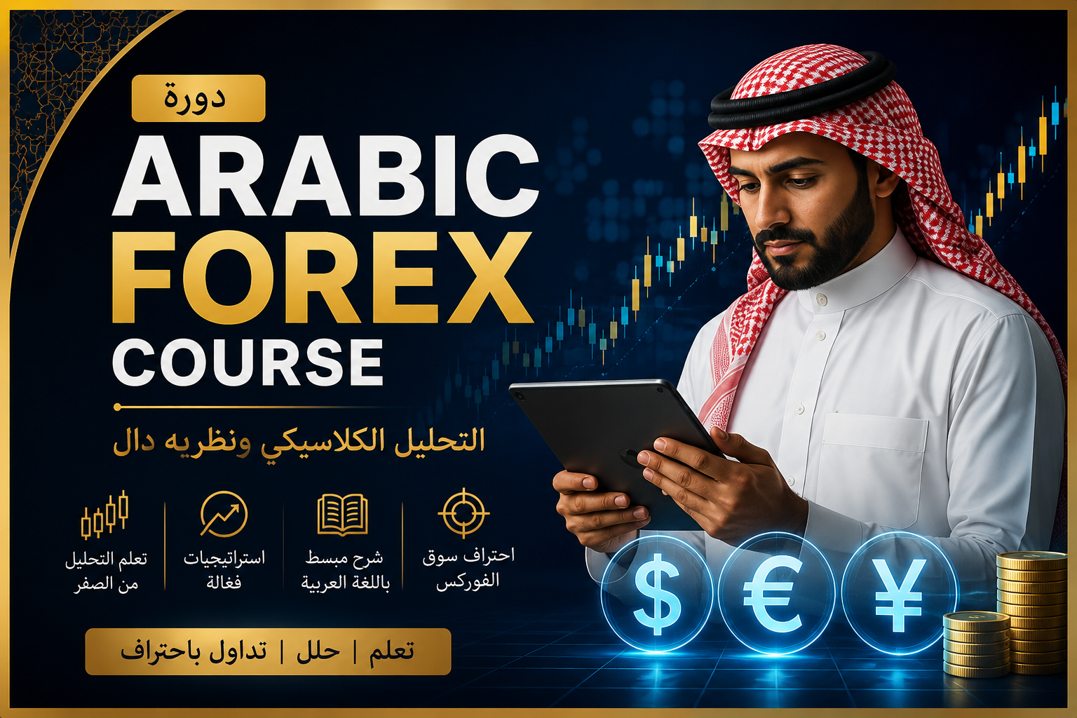 Arabic forex course (التحليل الكلاسيكى ونظريه داو )